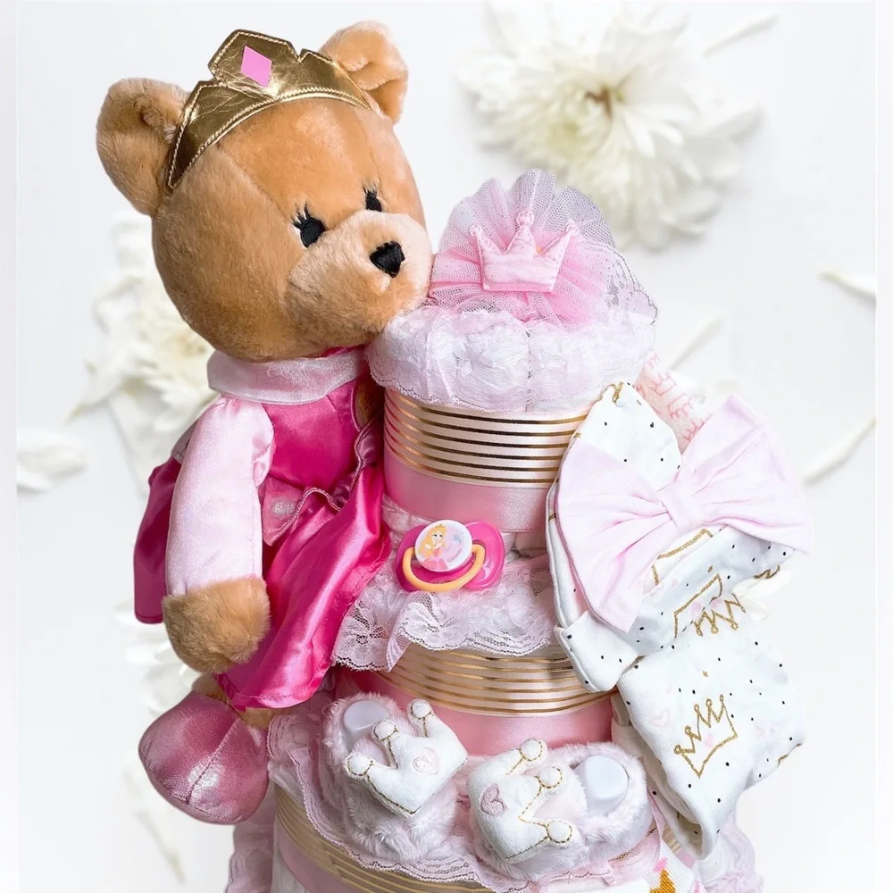 Princess Diaper Cake